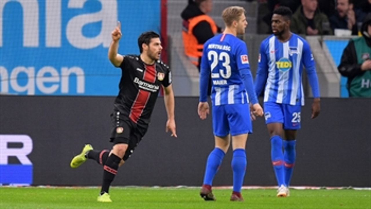 Bayer Leverkusen vs. Hertha BSC Berlin | 2018 Bundesliga Highlights