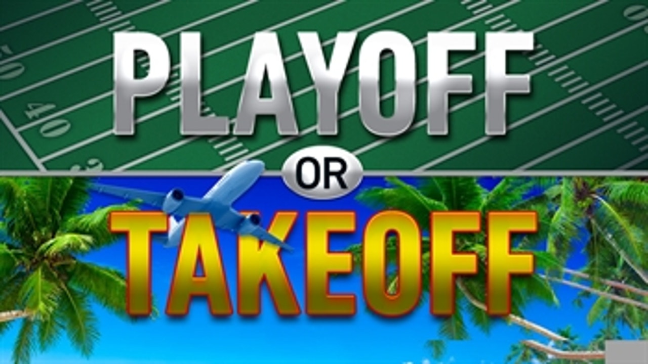 Colin Cowherd plays 'Playoff or Takeoff' and predicts if NFL contenders will make the playoffs