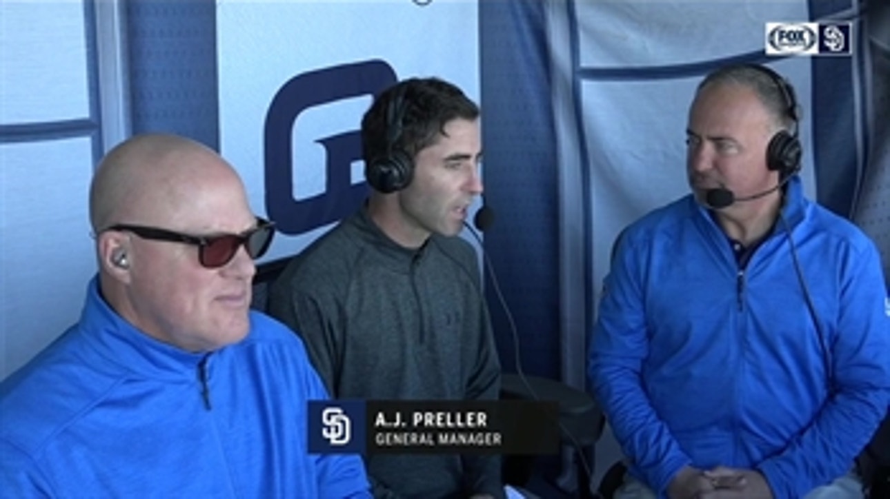 AJ Preller talks about Manny Machado & the excitement for the upcoming season