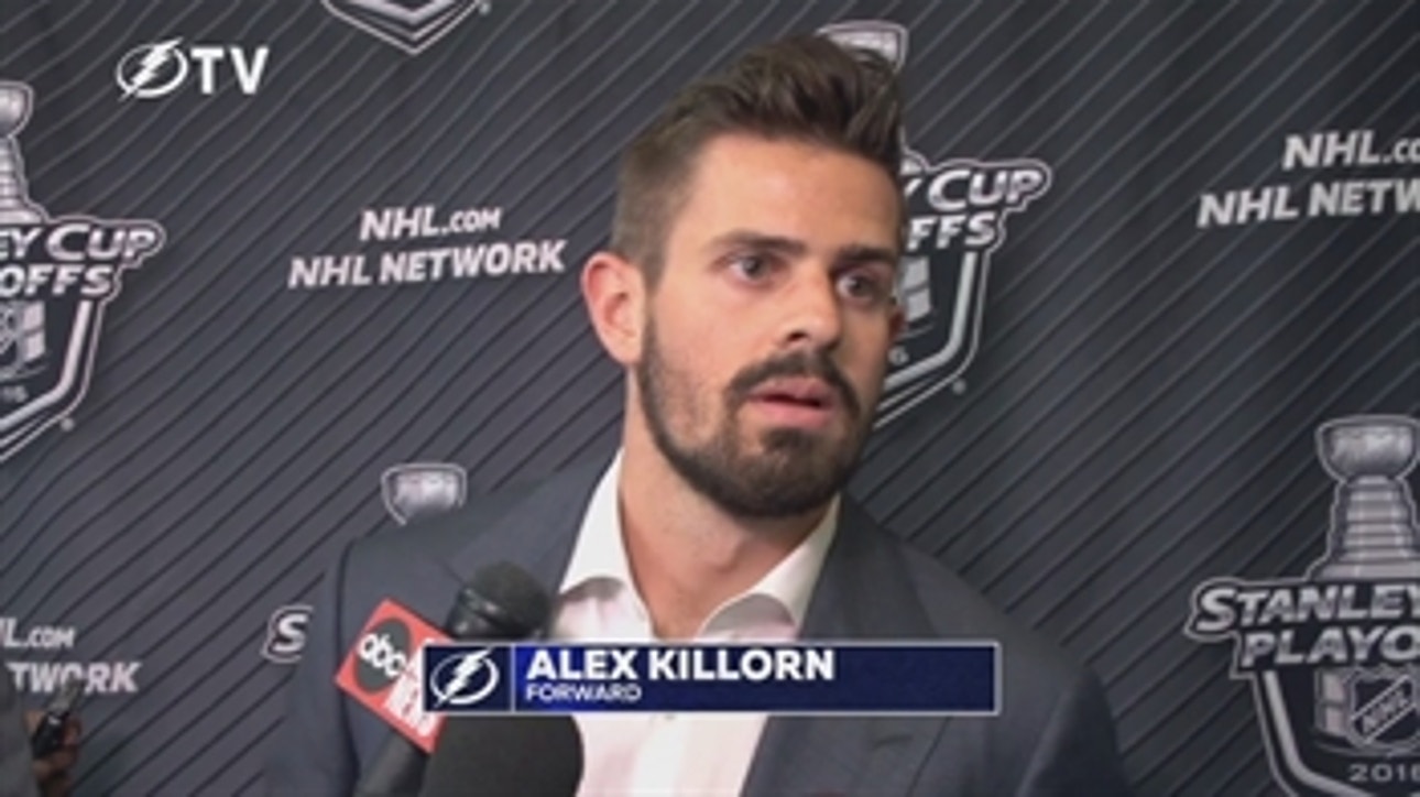 Alex Killorn says Lightning expect Penguins to bring it in Game 5