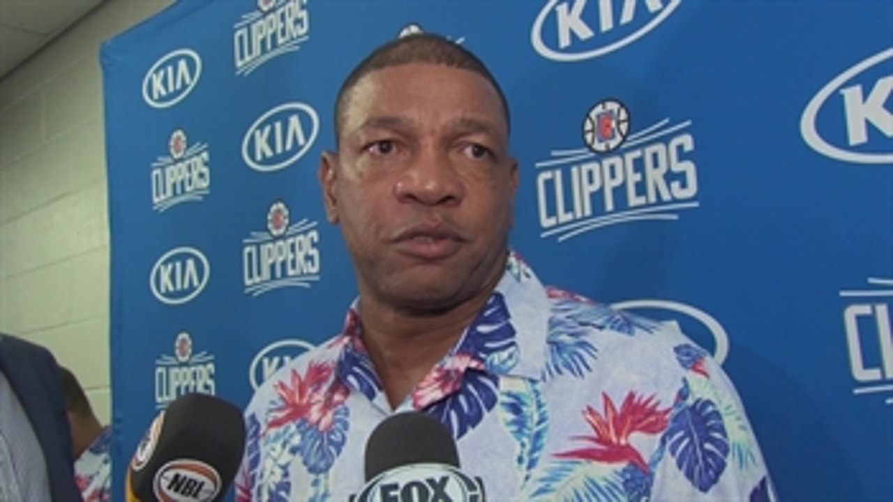 Doc Rivers and his awesome shirt break down Clippers preseason win