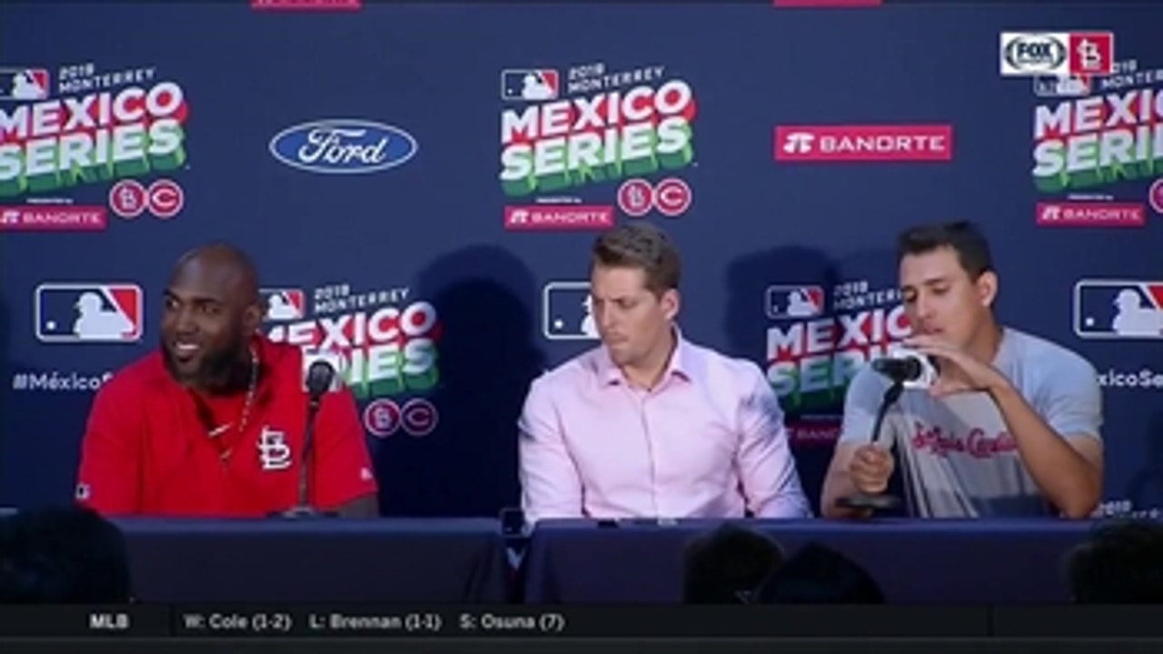 Gallegos on pitching in Mexico: 'I'm thrilled to be here...happy to go home with the win'