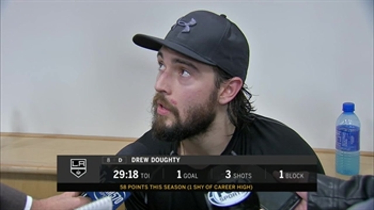 LA Kings Live: Doughty had goal in loss to Ducks 'In order to beat that team we have to play a lot better.'