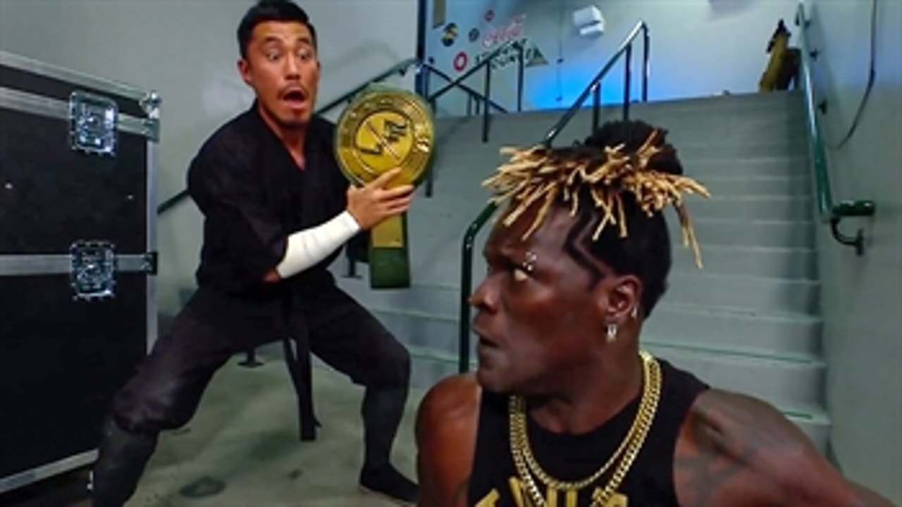 Akira Tozawa sneaks up on R-Truth to regain 24/7 Championship: Raw, May 17, 2021