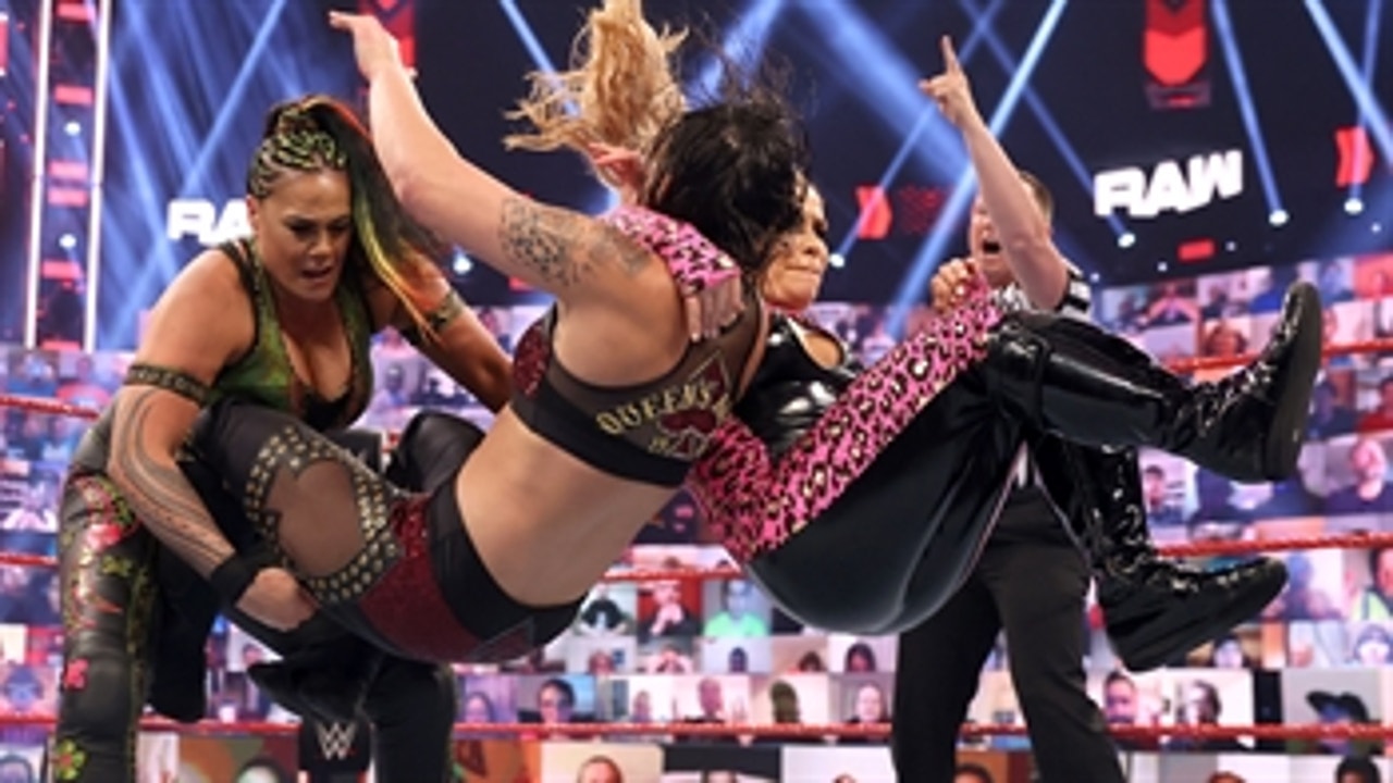 Natalya & Tamina vs. Nia Jax & Shayna Baszler - WWE Women's Tag Team Championship Match: Raw, May 17, 2021