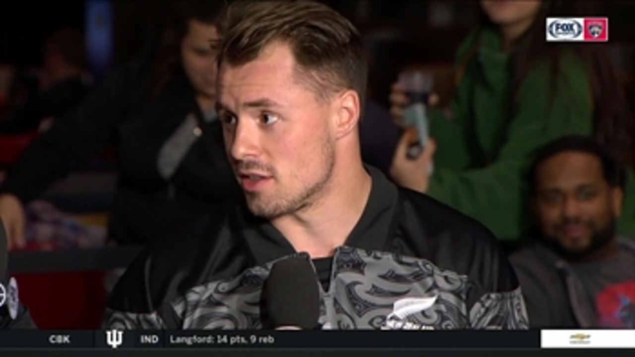 Jayce Hawryluk takes us through his 4th career goal and celebration