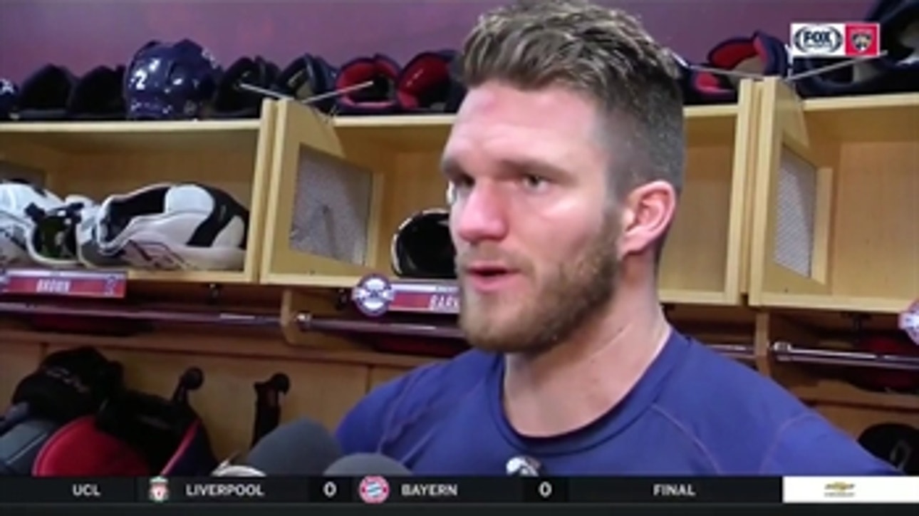 Jonathan Huberdeau on comeback win: 'We're just working harder than other teams'
