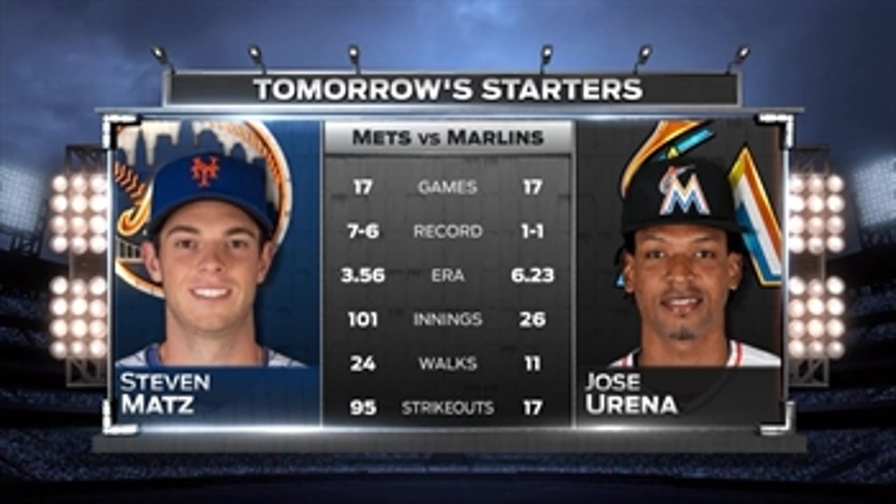 Marlins aim to take series from Mets