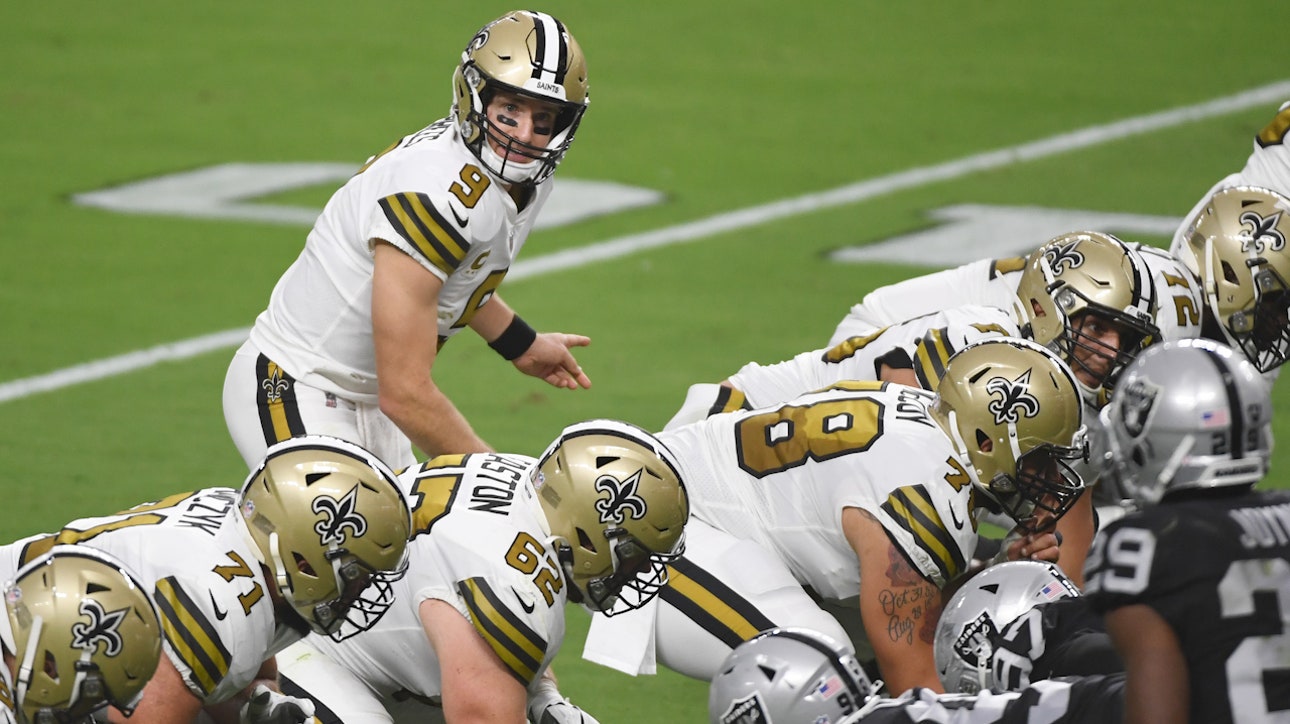 Brandon Marshall breaks down Saints loss to Raiders, Brees uncomfortable adjusting without Thomas | FIRST THINGS FIRST