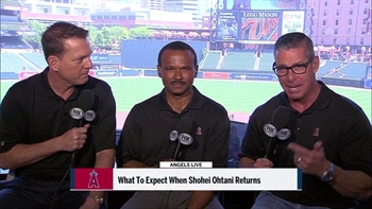 Victor Rojas and Jose Mota discuss what they expect when Shohei Ohtani returns to the lineup