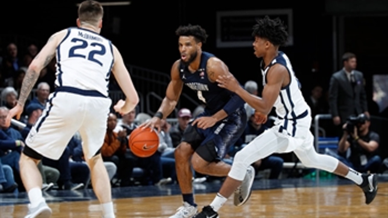 Georgetown upsets No. 19 Butler without their top two scorers, 73-66