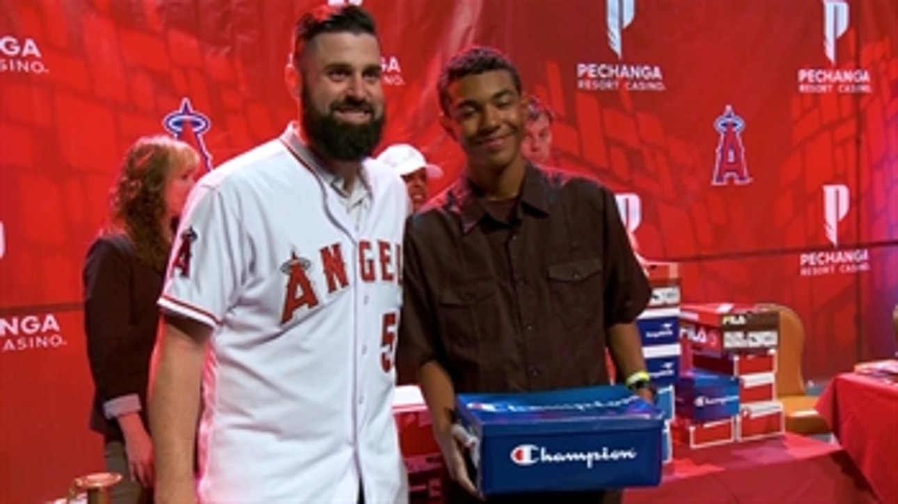 Angels Weekly: Shoe That Fits giveaway with Matt Shoemaker