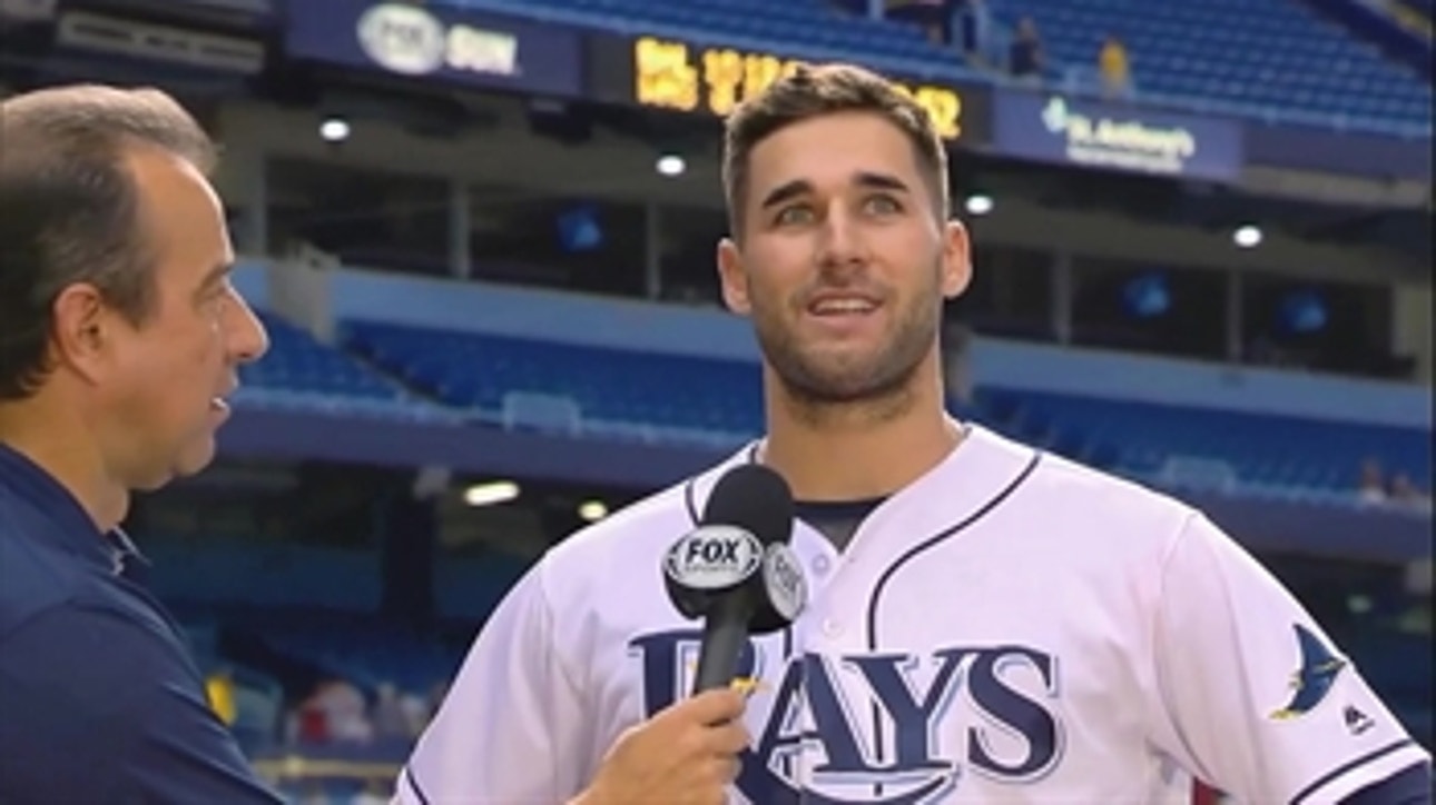 Kevin Kiermaier on the walk-off: This is a sweet victory