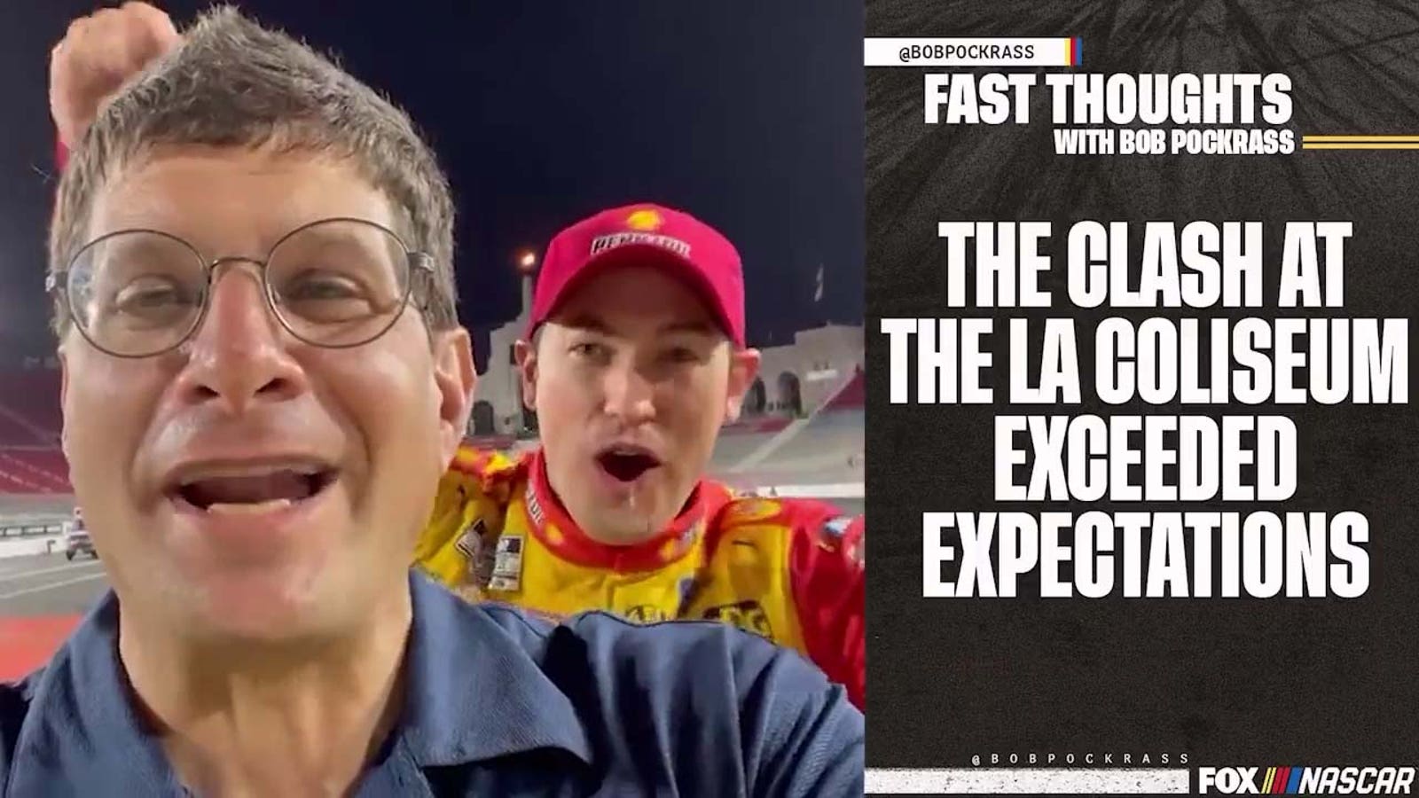 Bob Pockrass on the Clash at the Coliseum