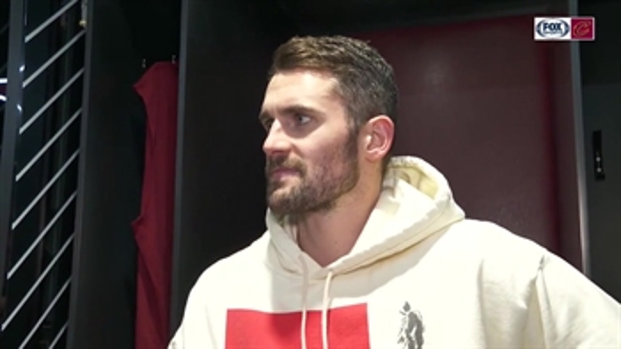 Kevin Love after 20-point loss to Knicks;passes Irving for 3rd on Cavs' all-time 3-pointers