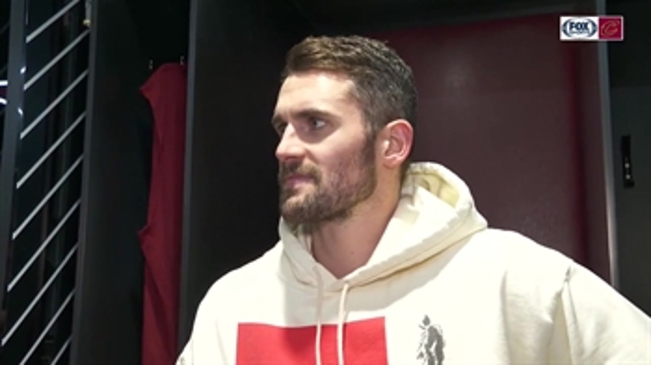 Kevin Love after 20-point loss to Knicks;passes Irving for 3rd on Cavs' all-time 3-pointers