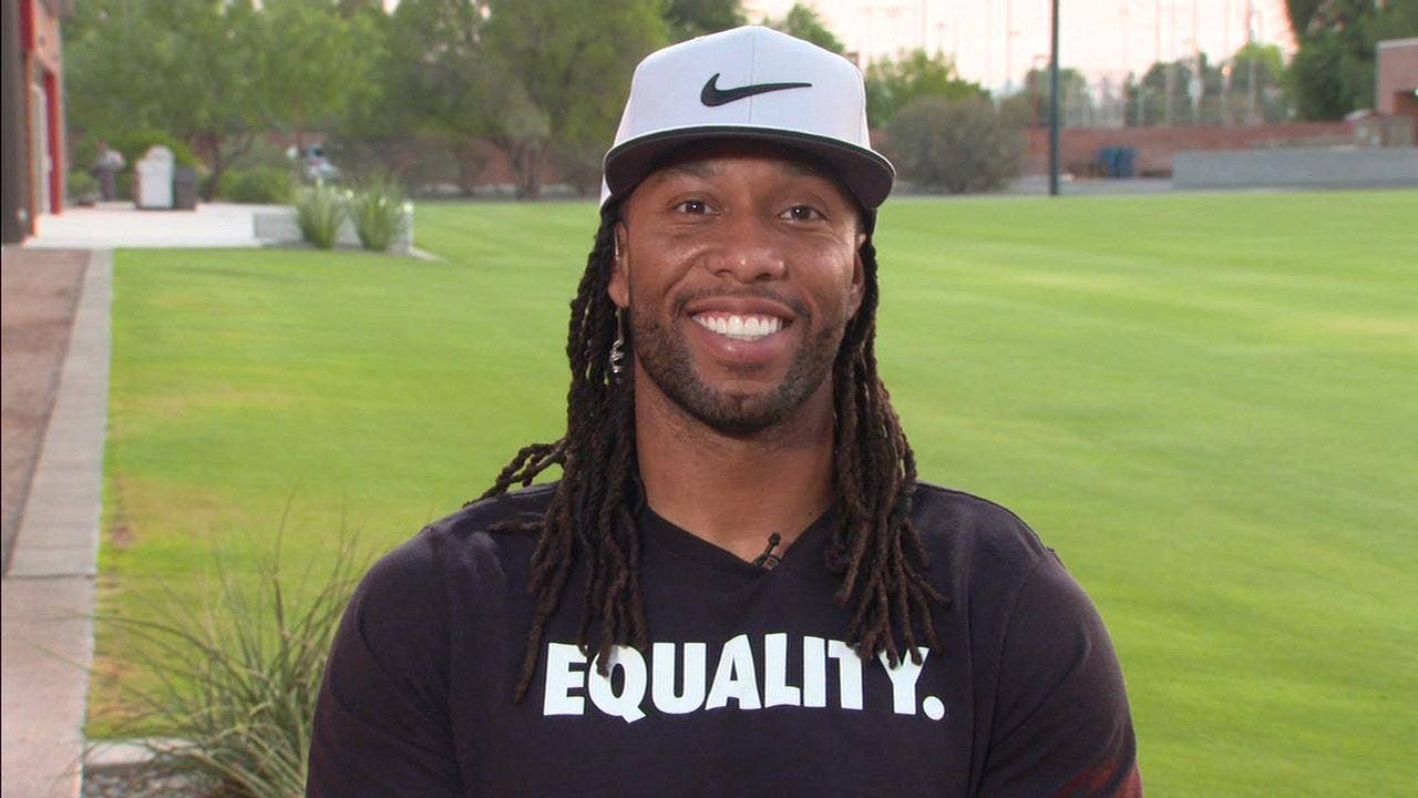 Larry Fitzgerald and Cris Carter on who has the better hands, talk Cardinals ' FIRST THINGS FIRST