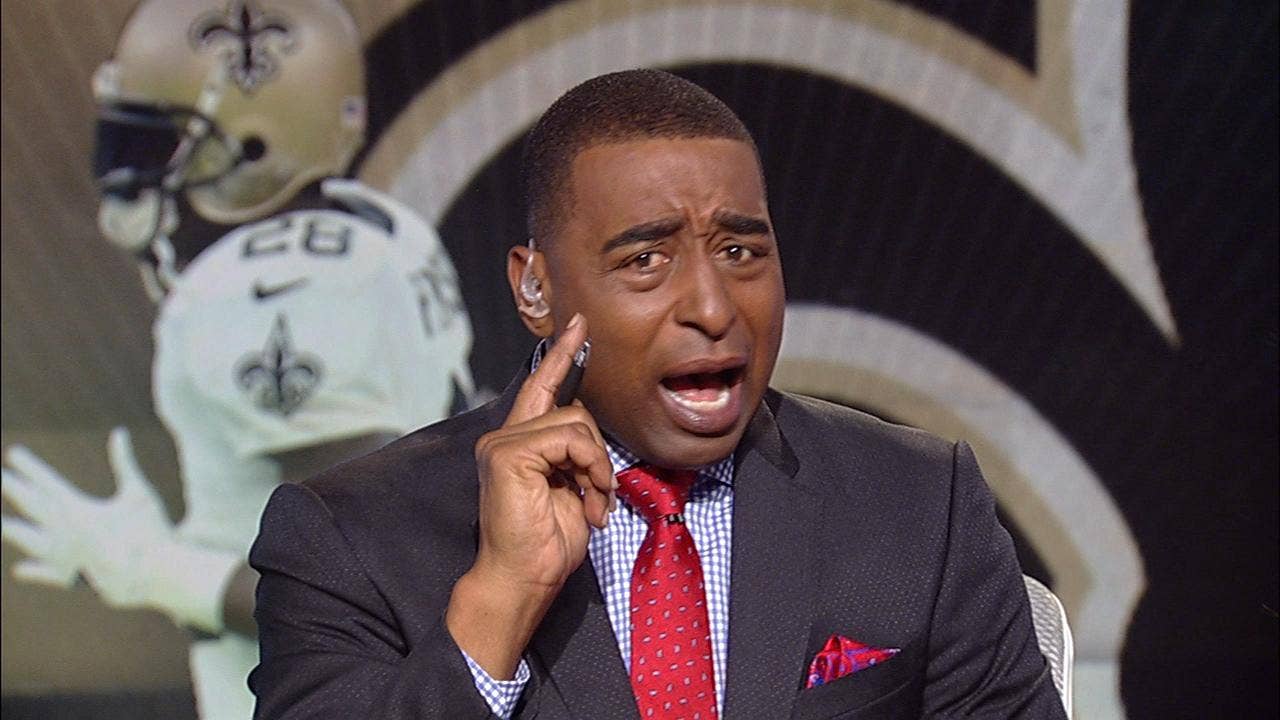 Cris Carter: Adrian Peterson looks like the 3rd-best RB on the Saints ' FIRST THINGS FIRST