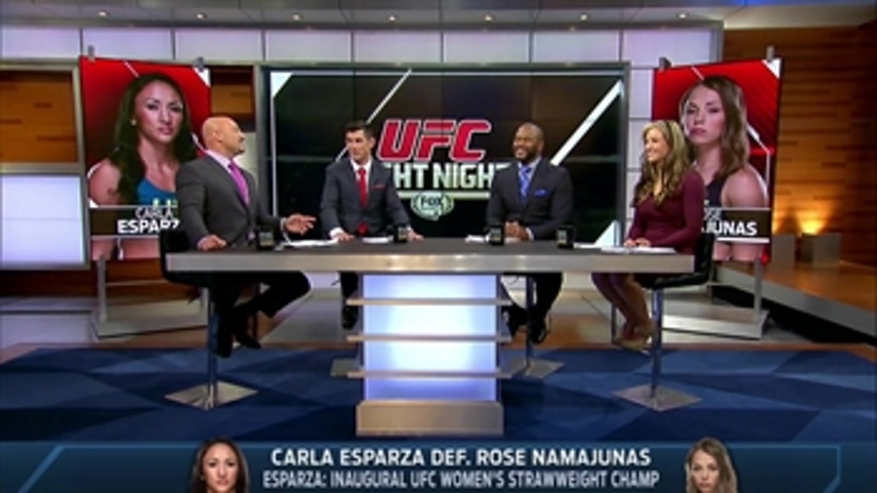 How Carla Esparza Won the Strawweight Title