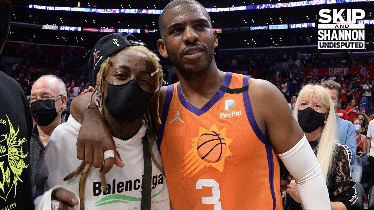 Lil Wayne talks celebrating after the Suns' GM 6 victory and what CP3 said to him postgame I UNDISPUTED