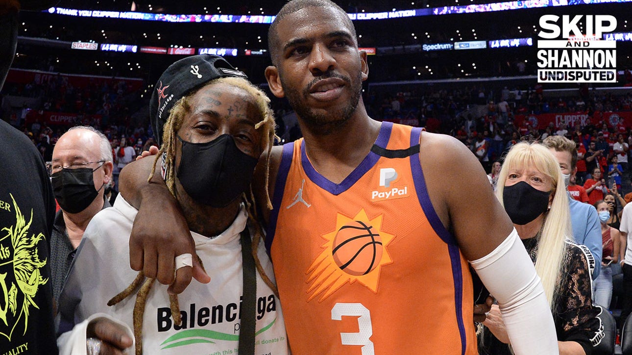 Lil Wayne talks celebrating after the Suns' GM 6 victory and what CP3 said to him postgame I UNDISPUTED
