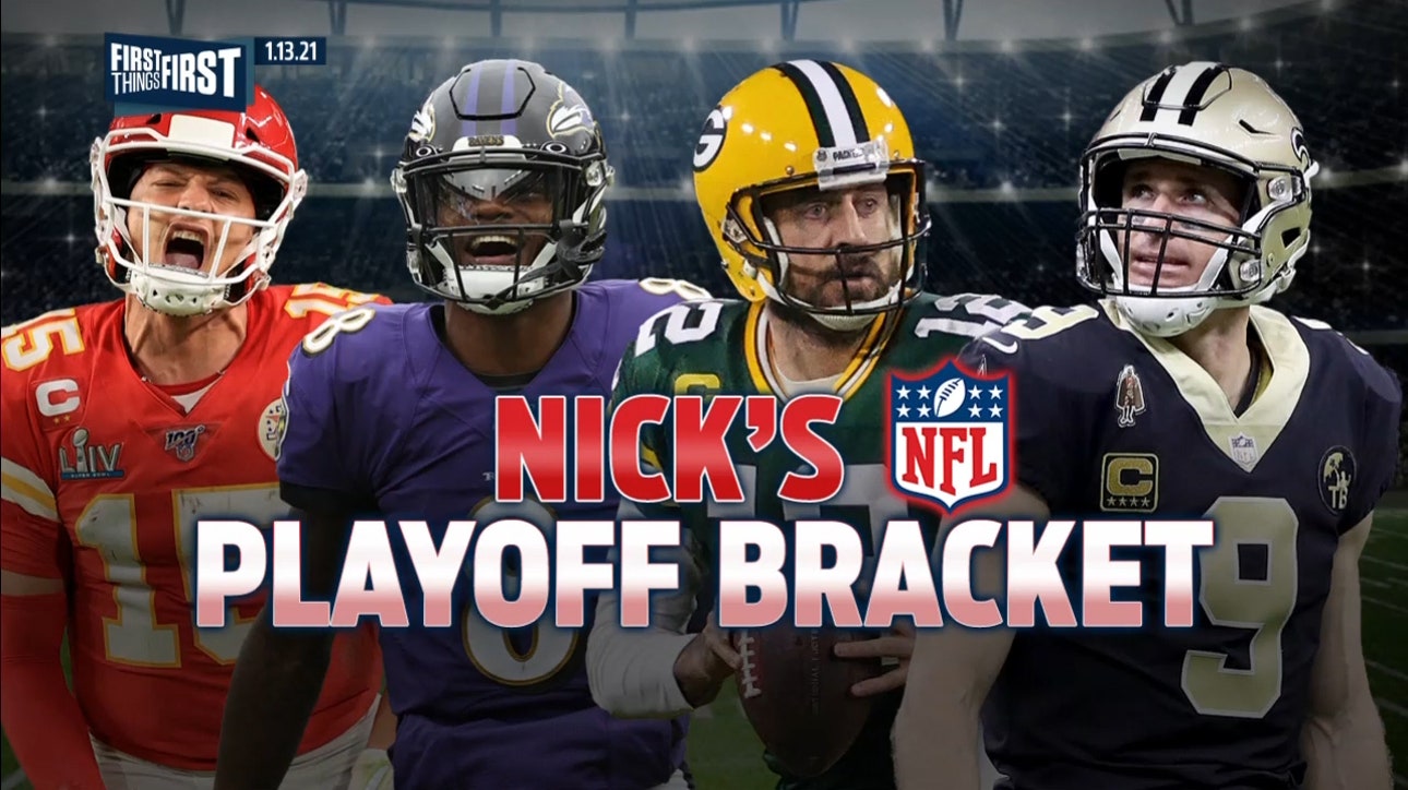 Nick Wright breaks down his NFL Playoff Bracket heading into Divisional Round ' FIRST THINGS FIRST