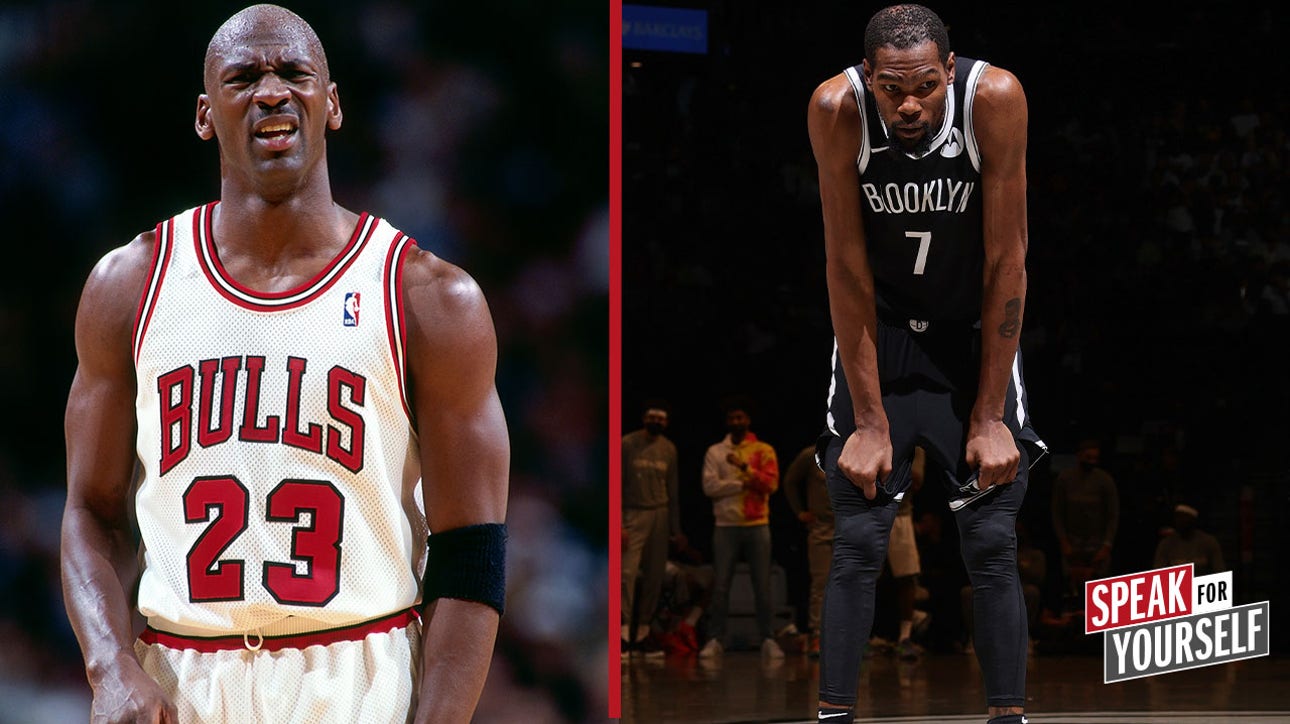 Emmanuel Acho: KD can't be compared to Michael Jordan when his gifts don't match his accomplishments I SPEAK FOR YOURSELF