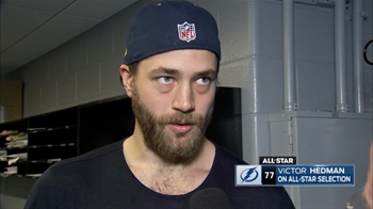 Lightning's Victor Hedman on being selected an NHL All-Star for the first time