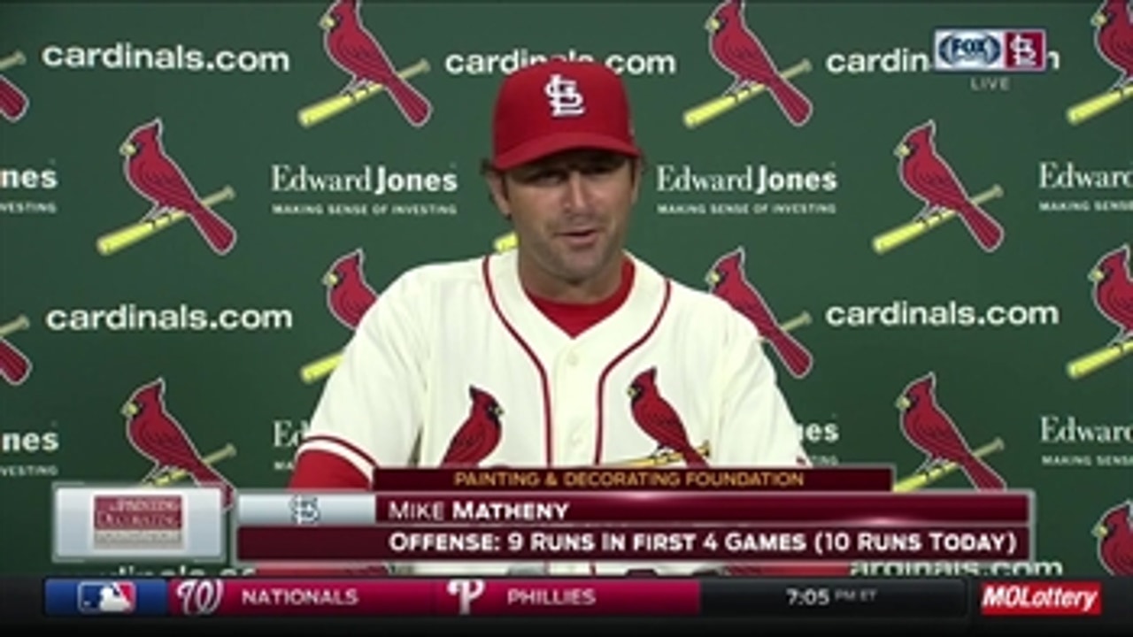Matheny says 'significant lobbying' earned Wainwright a pinch-hit appearance
