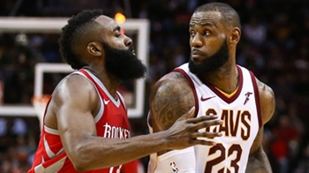 Harden or LeBron: Nick Wright compares The King's MVP-caliber numbers to Houston's Rocket Man