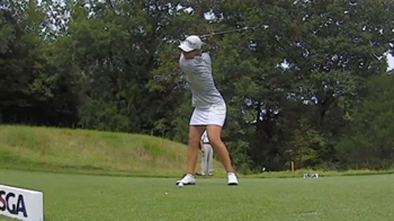Kristen Gillman defeats Bailey Tardy in the 2nd round of US Women's Amateur