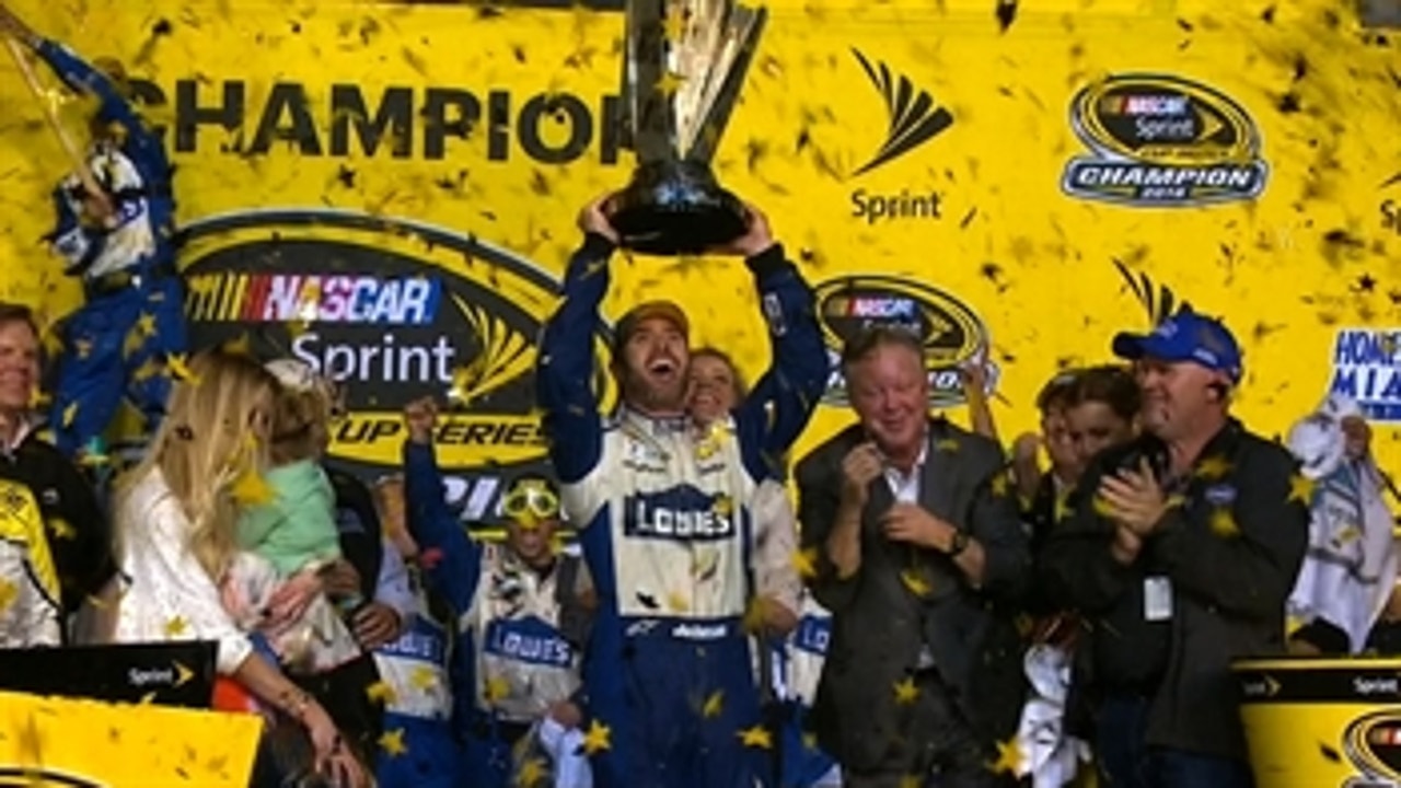 CUP:  Jimmie Johnson Wins Seventh Championship - Homestead 2016