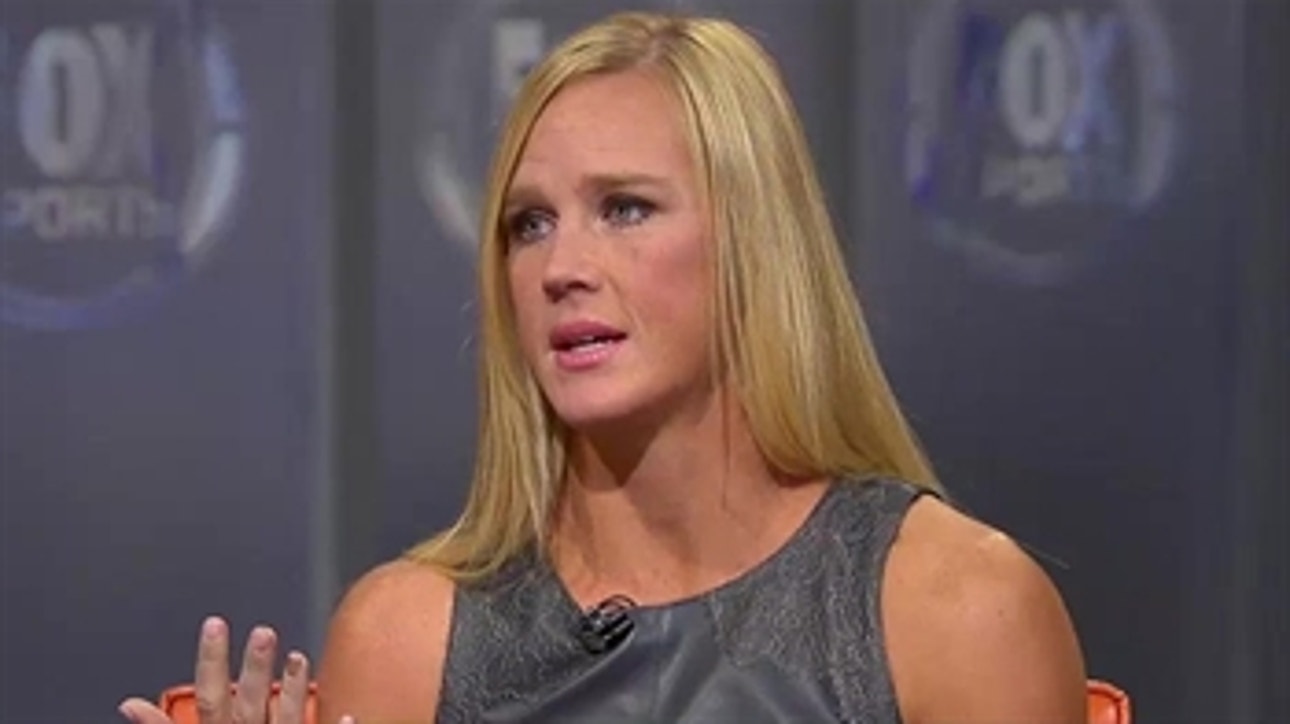 Holly Holm welcomes a rematch against Ronda Rousey any time