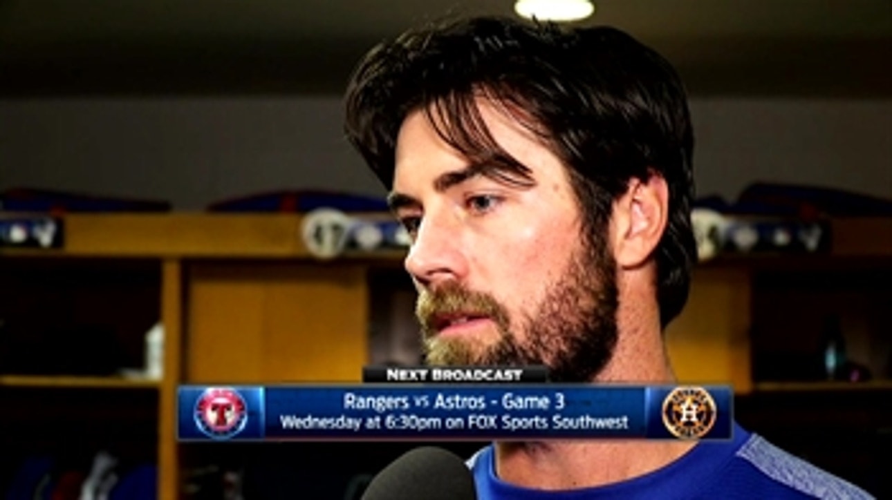 Cole Hamels on being scratched from start after injury