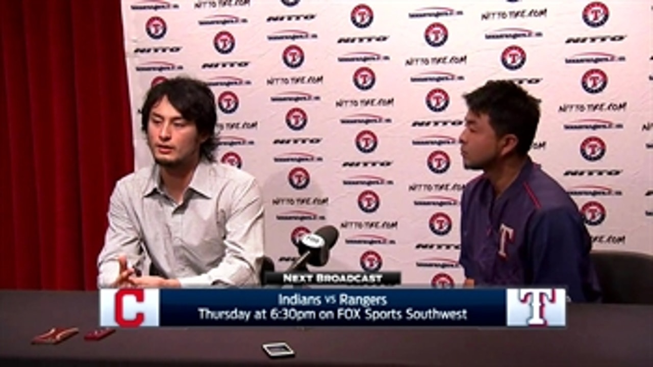 Yu Darvish provides huge spark with home run