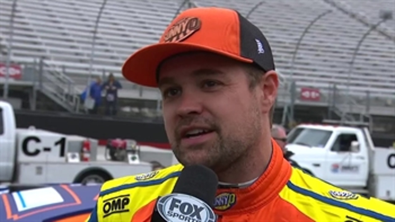 Ricky Stenhouse Jr. on disappointing final restart at Bristol | 2018 BRISTOL MOTOR SPEEDWAY | FOX NASCAR