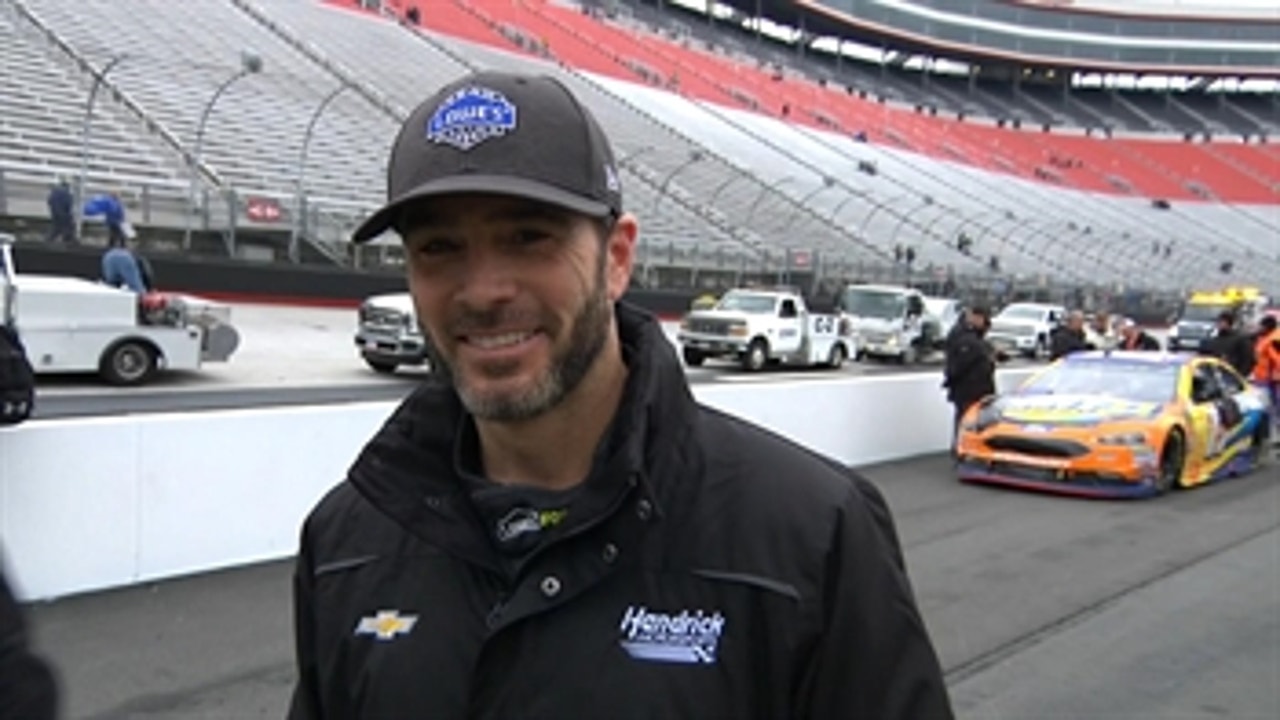 Jimmie Johnson on improving race performance: "Its great to finally have a result to back that up” | 2018 BRISTOL MOTOR SPEEDWAY | FOX NASCAR