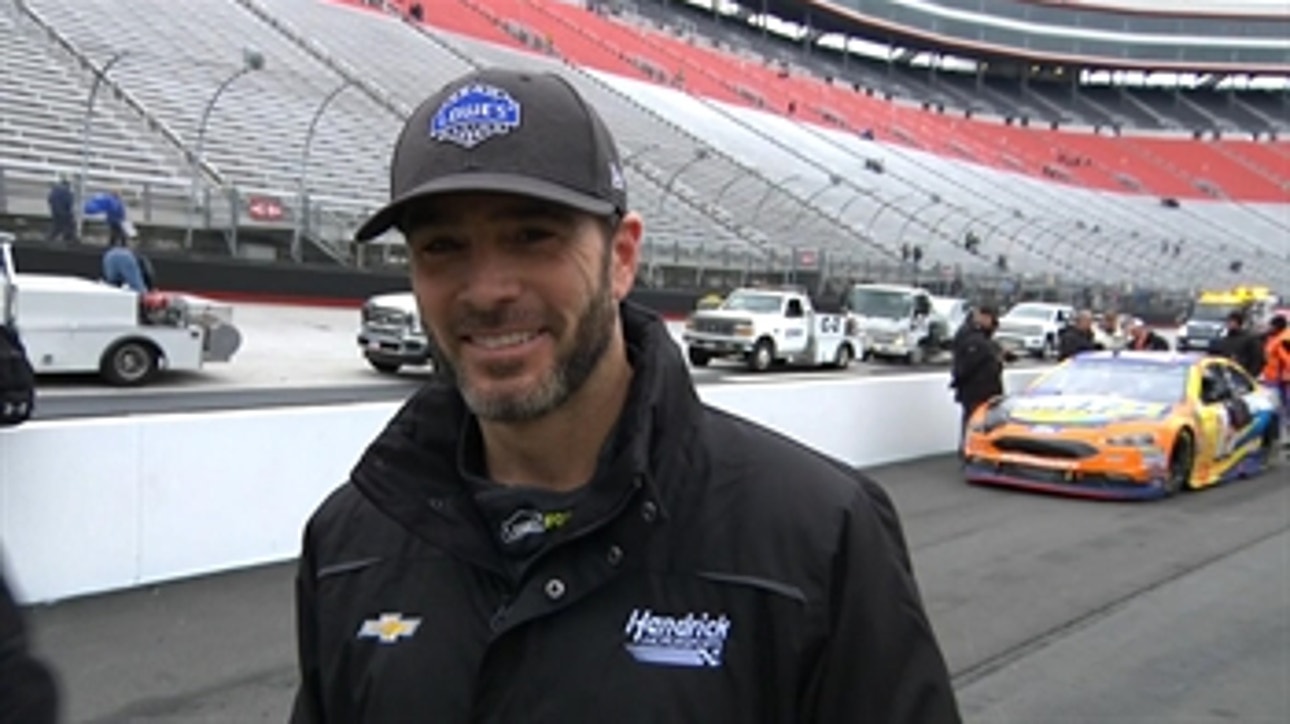 Jimmie Johnson on improving race performance: "Its great to finally have a result to back that up” | 2018 BRISTOL MOTOR SPEEDWAY | FOX NASCAR