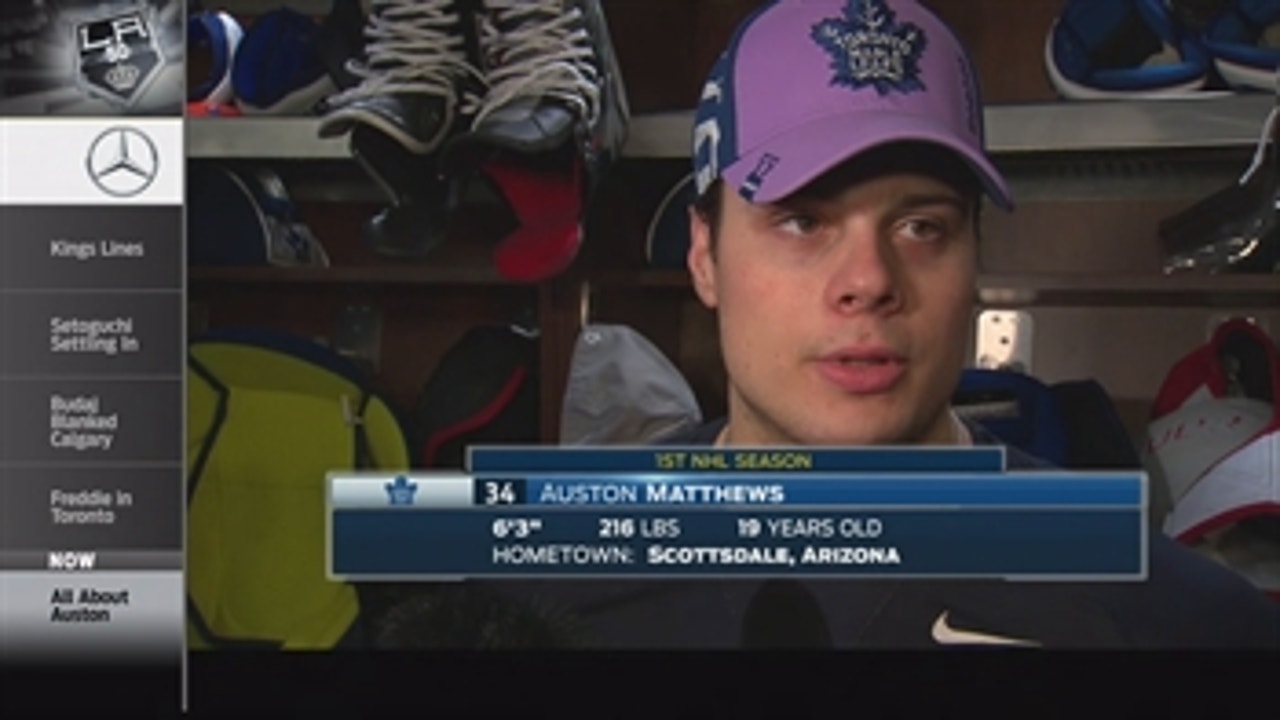 Kings Live: Maple Leafs rookie sensation Auston Matthews