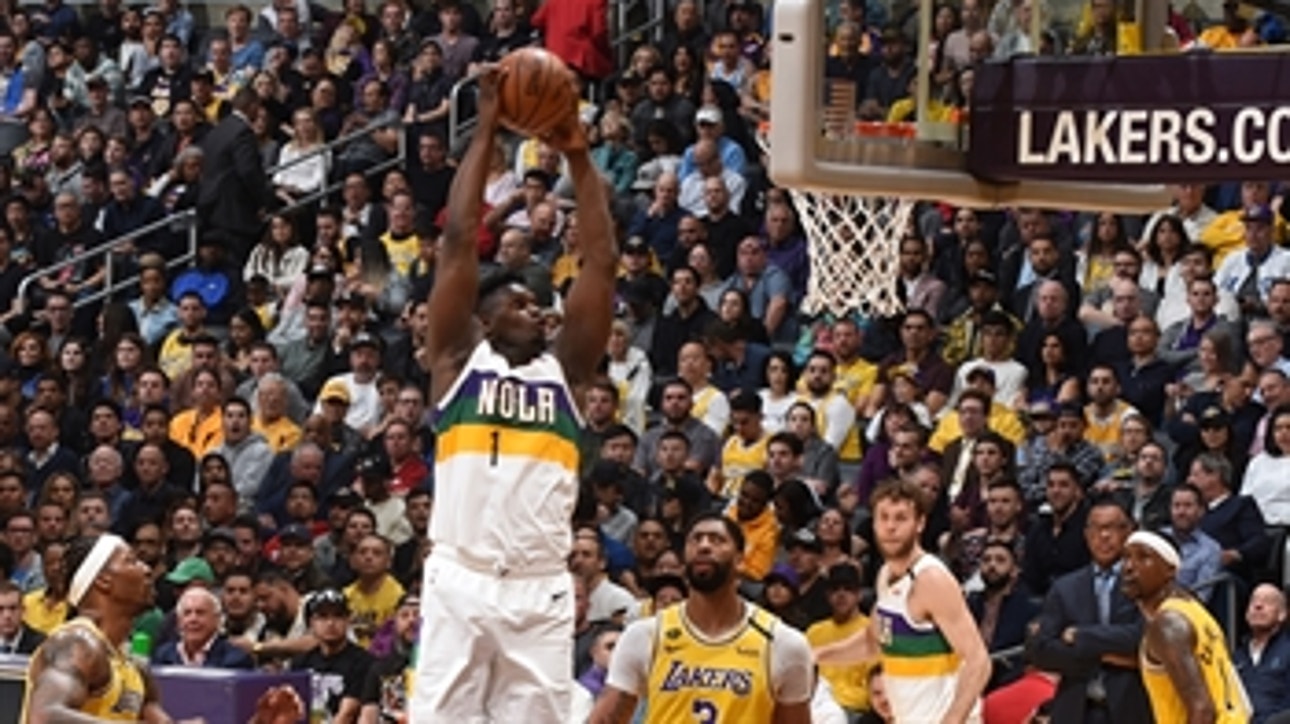 'This kid is legit' √¢‚Ç¨‚Äù Chris Haynes reacts to Zion's performance vs LeBron's Lakers