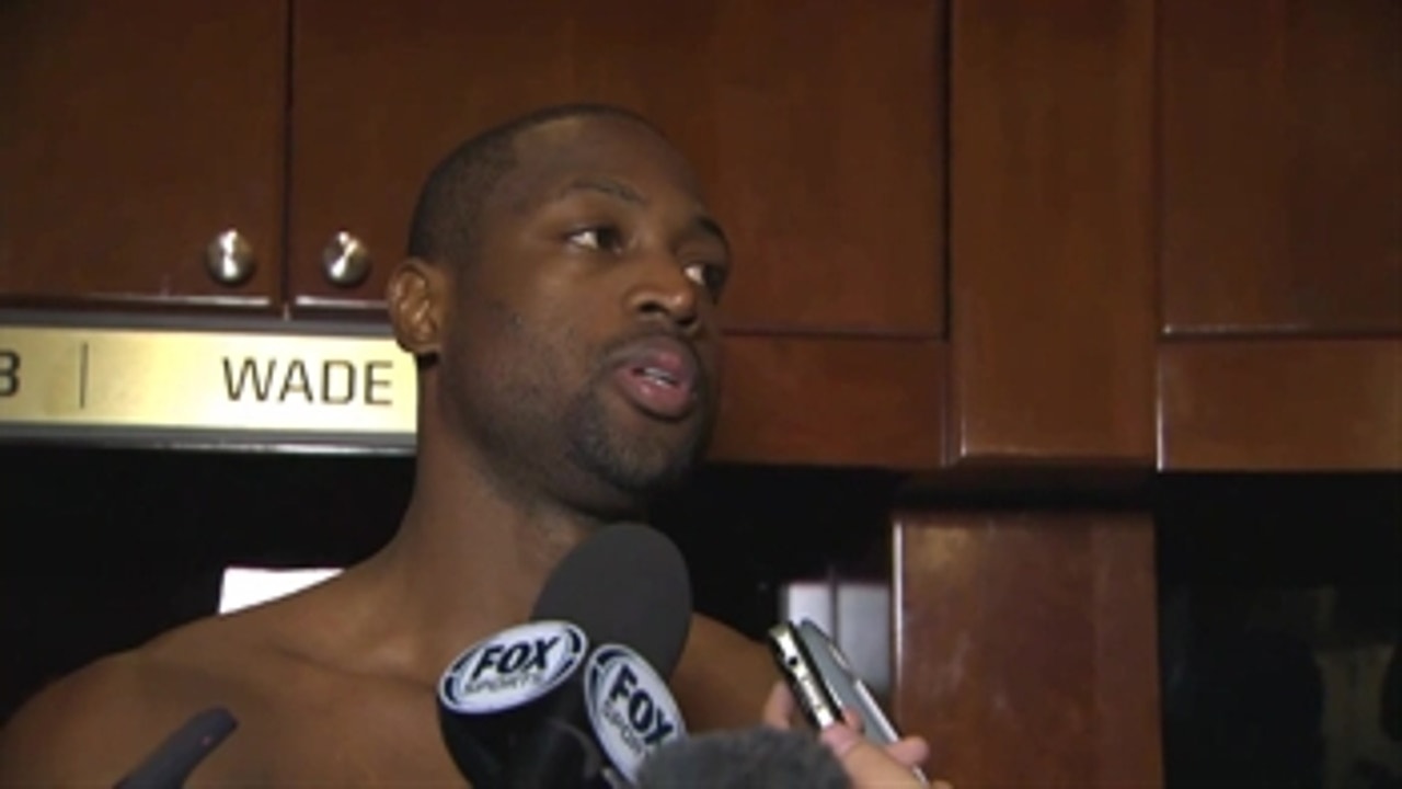 Dwyane Wade: 'They practice their 3s when they play us'