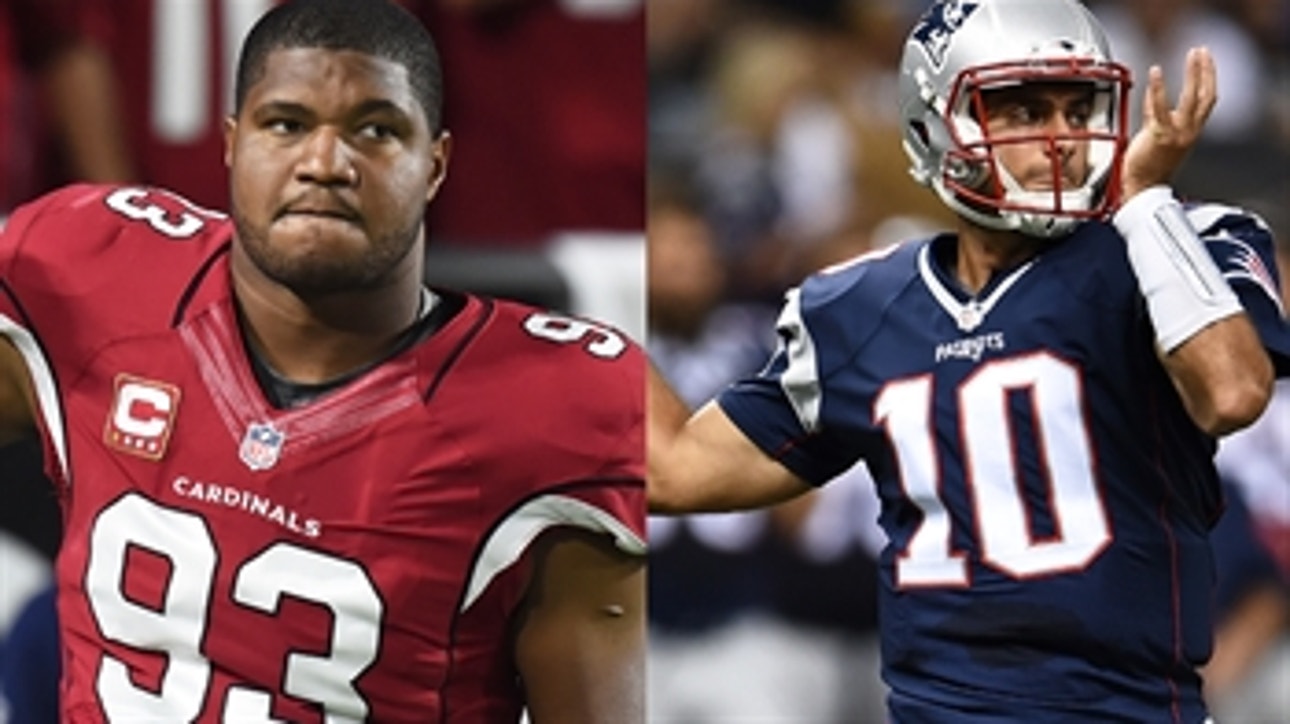 Calais Campbell is pumped to face Jimmy Garoppolo week one