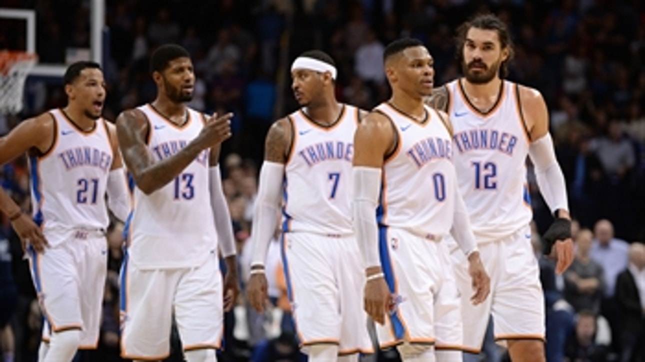 Colin Cowherd questions if it's time to break up Oklahoma City Thunders' Big 3