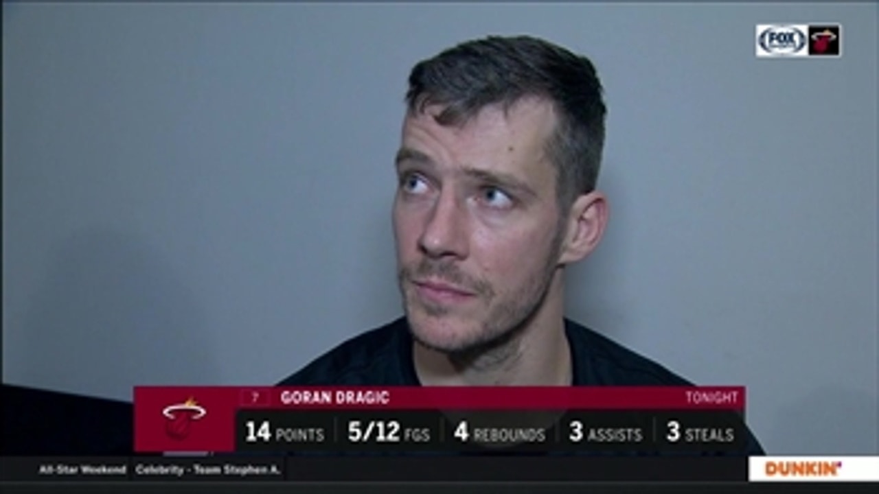 Goran Dragic on loss to Kings: 'No excuses. We need to get better'