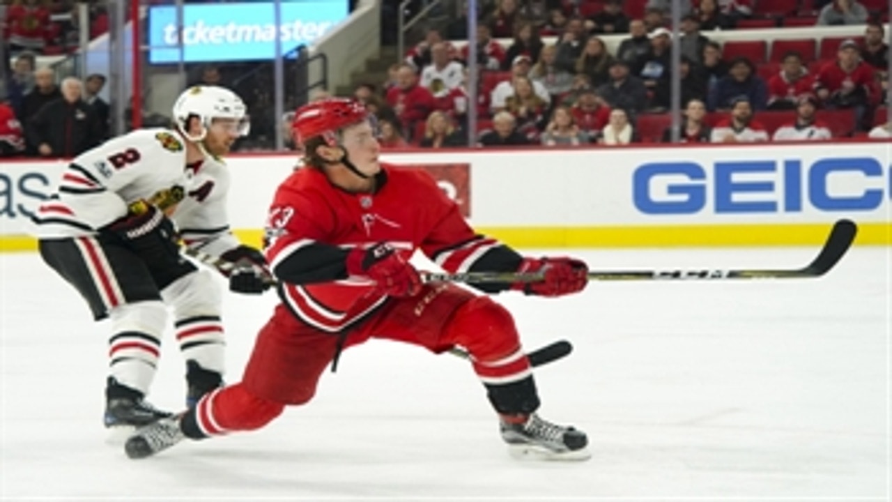 CANES LIVE TO GO: Chicago scores three straight to down Carolina in OT, 4-3.