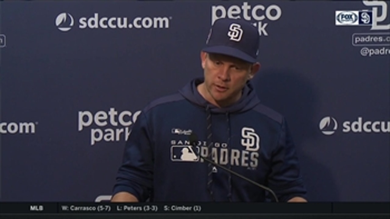 Andy Green on Chris Paddack: 'It was a special day for him'