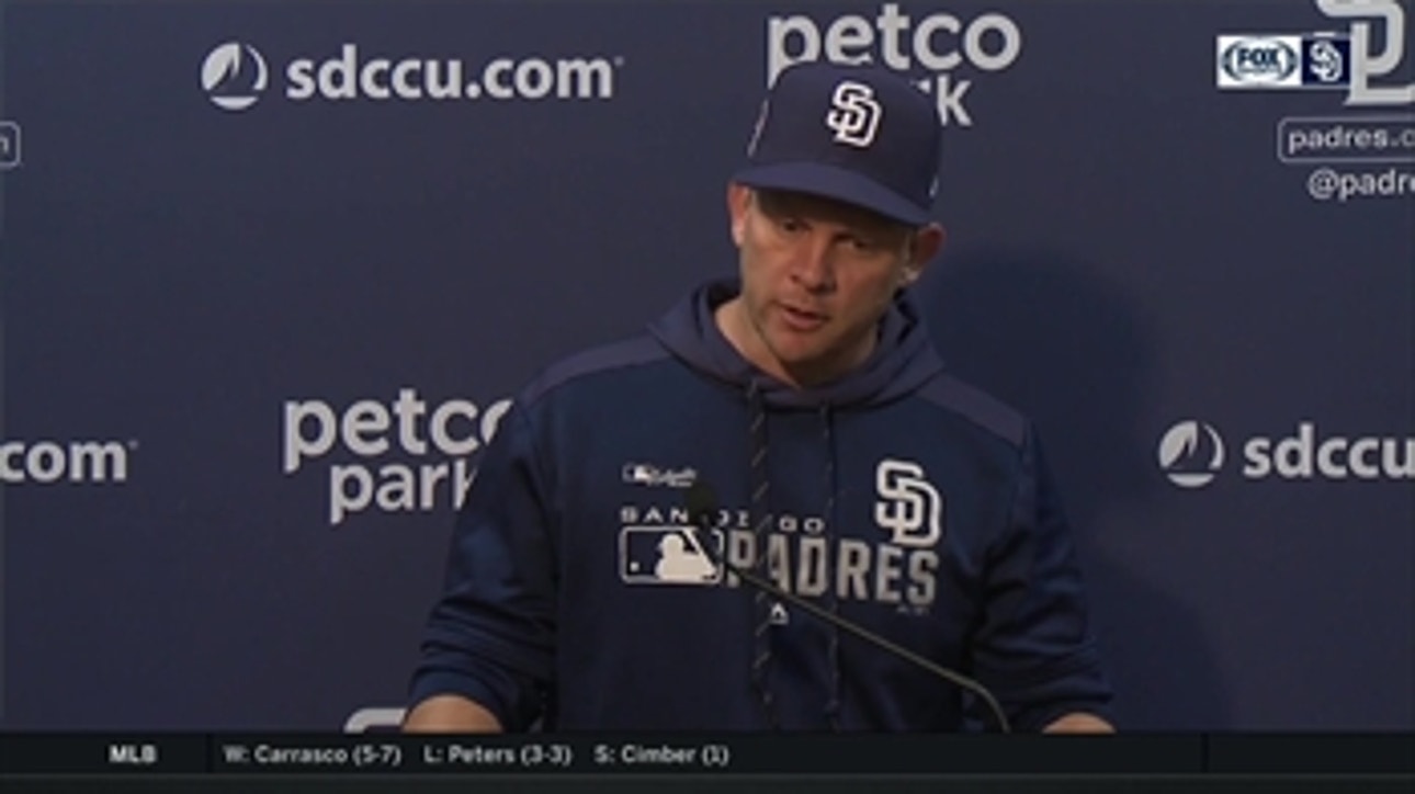 Andy Green on Chris Paddack: 'It was a special day for him'