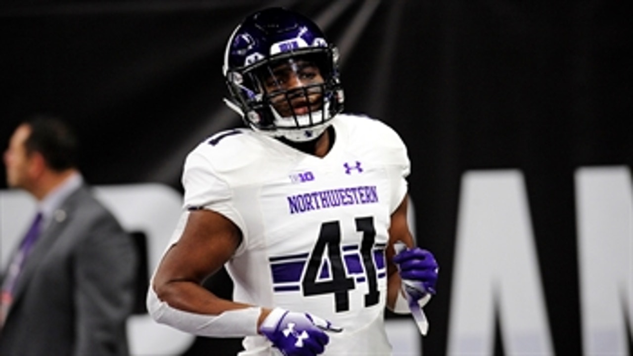 Jared McGee's fumble recovery gives Northwestern the lead after an 86-yard return