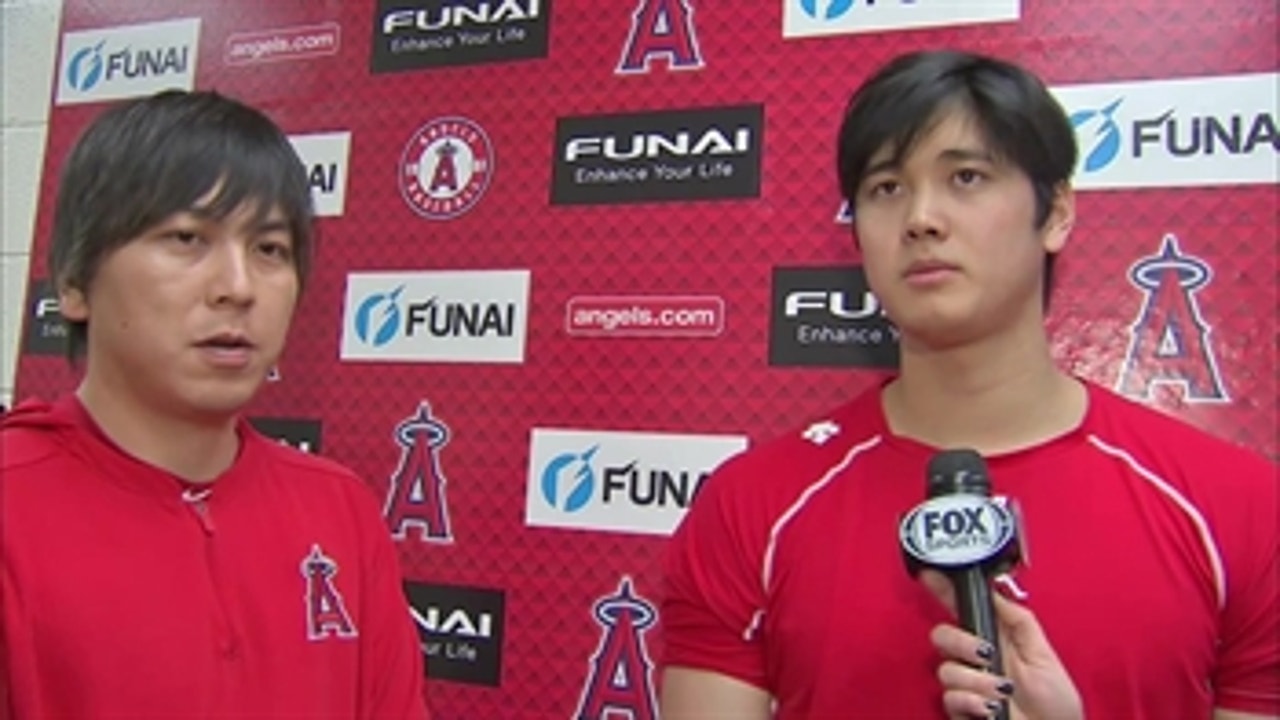Shohei Ohtani taking things 'day-by-day' after throwing for first time