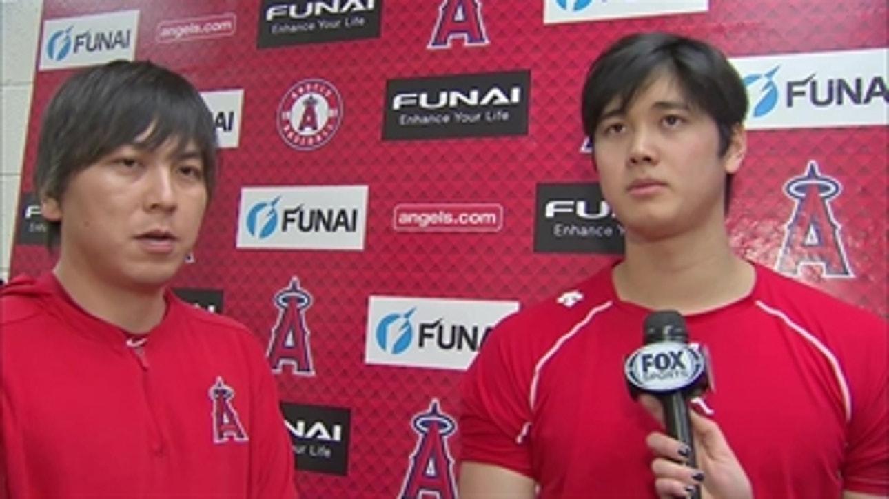 Shohei Ohtani taking things 'day-by-day' after throwing for first time